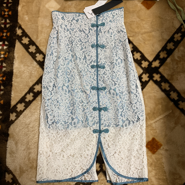 PAMEO POSE(パメオポーズ)のパメオポーズ Macau Lace Tight Skirt【新品未使用】 レディースのスカート(ひざ丈スカート)の商品写真