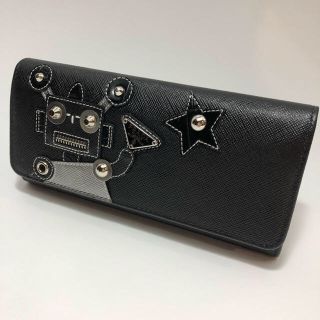 プラダ(PRADA)の【ハリー様専用】PRADA長財布ロボットデザイン1MH132ブラック(黒)(財布)