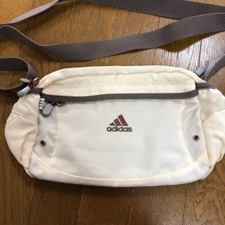 アディダス(adidas)のアディダスショルダー 白(ショルダーバッグ)