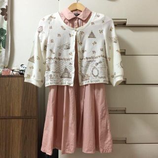 アンクルージュ(Ank Rouge)のankカーディガン♡リボンワンピセット(カーディガン)