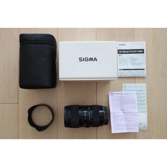 SIGMA - SIGMA 18-35mm F1.8 CANON シグマ レンズ