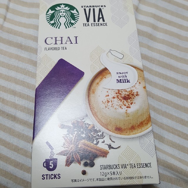 Starbucks Coffee(スターバックスコーヒー)のstarbucks VIA　スターバックス　ヴィア　チャイ 食品/飲料/酒の飲料(茶)の商品写真