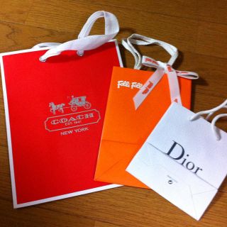 コーチ(COACH)のCOACH等ブランド❤️ショッパー(ショップ袋)