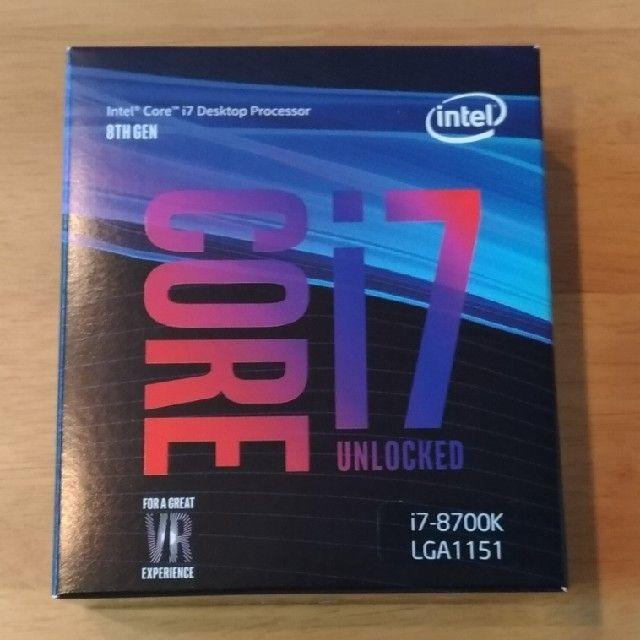 PC/タブレット【新品】Intel CPU Core i7 8700k LGA1151