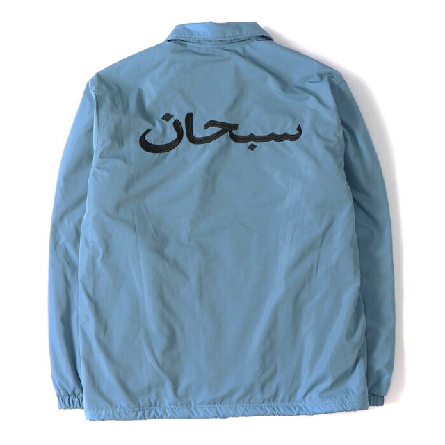 新品 Supreme Arabic Logo Coaches Jacket L