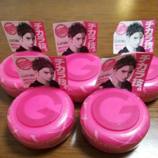 マンダム(Mandom)の５個　ギャッツビー　ワックス　ピンク(ヘアワックス/ヘアクリーム)