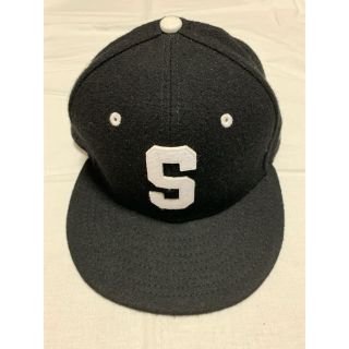 ステューシー(STUSSY)のstussy  ステューシー new era ニューエラ キャップ ブラック (キャップ)