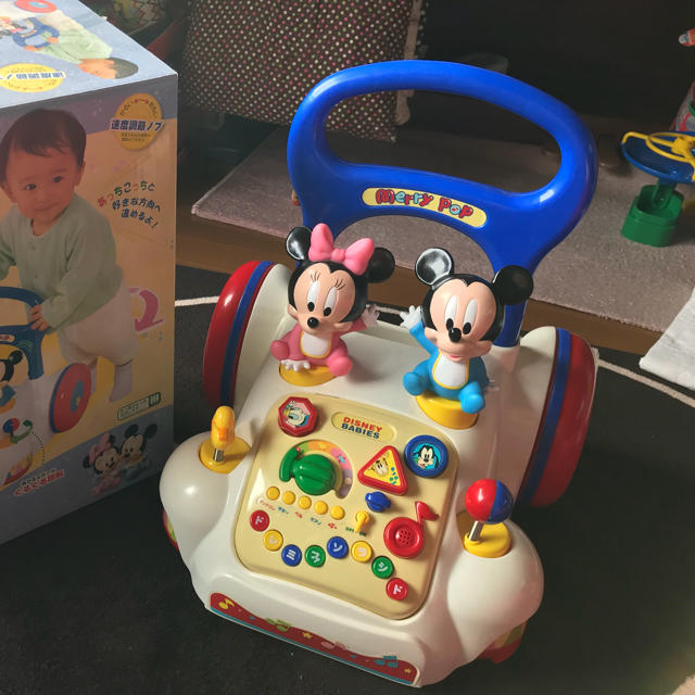 Disney(ディズニー)のディズニー 手押し車 『あっちこっちメリーポップ』 キッズ/ベビー/マタニティのおもちゃ(手押し車/カタカタ)の商品写真