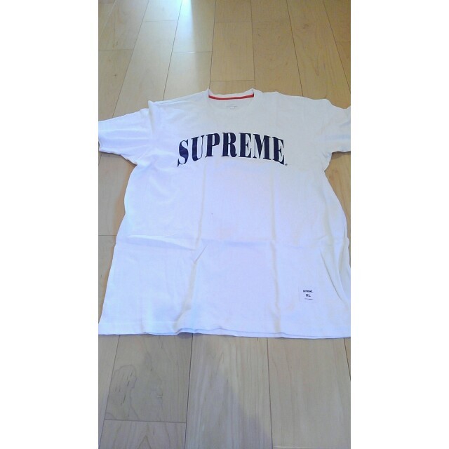 Supreme Tシャツ  XL  ホワイト　ロゴ　ロンTセット