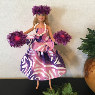 バービー(Barbie)のバービー人形 フラダンス衣装 ウリウリ【No.96】(人形)