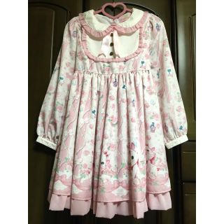 アンジェリックプリティー(Angelic Pretty)のANGELIC PRETTY×Disneyコラボワンピ(ミニワンピース)