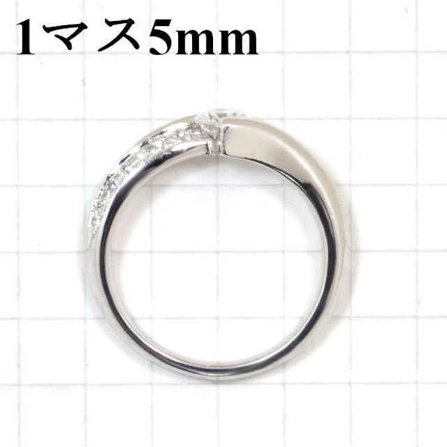 クリアランス値下げ PT900ダイヤモンドリング F-SI1-VG CGLソート DM040 リング(指輪) ダイヤモンド リング 指輪 1粒 0.83ct G~H VS2~SI1 Good