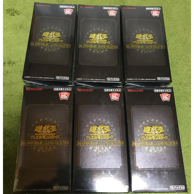 直接買 遊戯王 ANNIVERSARY LEGEND COLLECTION 6BOX