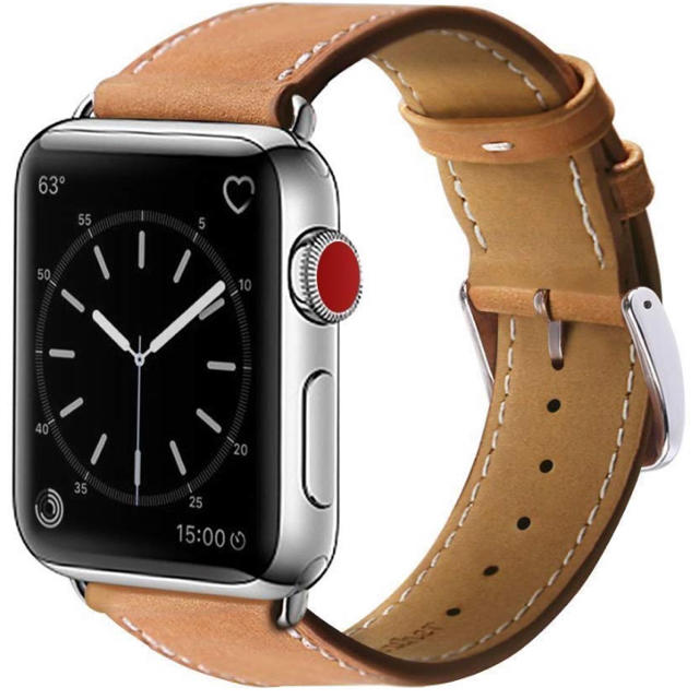 Apple Watch(アップルウォッチ)のアップルウォッチ用本革換えベルト 42㎜ スマホ/家電/カメラのスマホアクセサリー(その他)の商品写真