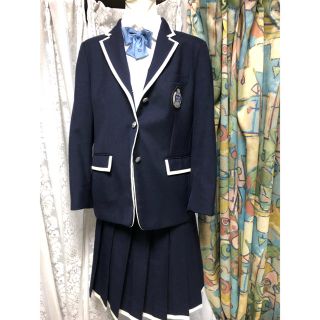 ミッシェルクラン(MICHEL KLEIN)の創志学園 制服 冬服 紺色スカート (ひざ丈スカート)