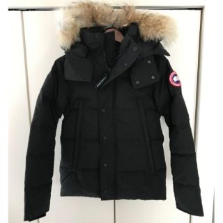 カナダグース(CANADA GOOSE)のCANADA GOOSE  WYNDHAM PARKA [未使用]ブラック2XS(ダウンジャケット)