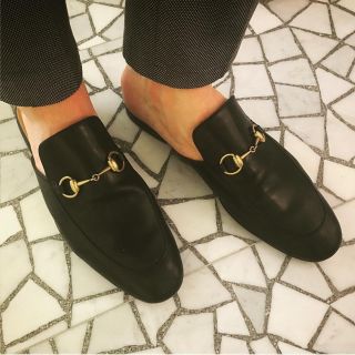 グッチ(Gucci)のGUCCI スリッパ サンダル 6号(ドレス/ビジネス)