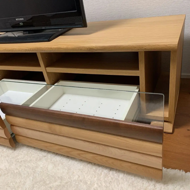 大塚家具(オオツカカグ)のテレビ台 大塚家具 テレビボード 160cm 北欧 アクタス unico 美品 インテリア/住まい/日用品の収納家具(リビング収納)の商品写真