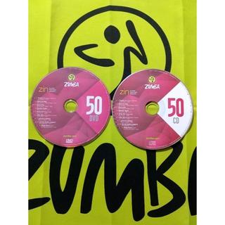 ズンバ(Zumba)のゼットン1967さま専用　ZUMBA　ズンバ　ZIN50　CD ＆ DVD(スポーツ/フィットネス)