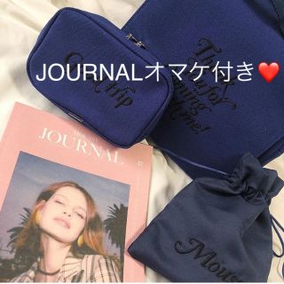 MOUSSY♡最新ノベルティ♡刺繍トラベルポーチセット♡ご旅行、新生活に♪