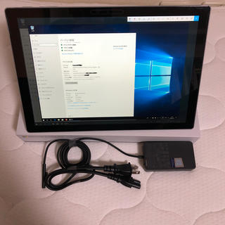 マイクロソフト(Microsoft)のsurface pro6 LGP00014+タイプカバー(タブレット)