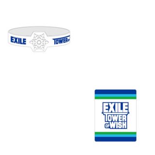 エグザイル(EXILE)のEXILE エグザイル リストバンド ゴムブレス セット売り ツアーグッズ(ミュージシャン)