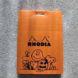 スヌーピー(SNOOPY)のスヌーピー×RHODIAメモパッド(ノート/メモ帳/ふせん)