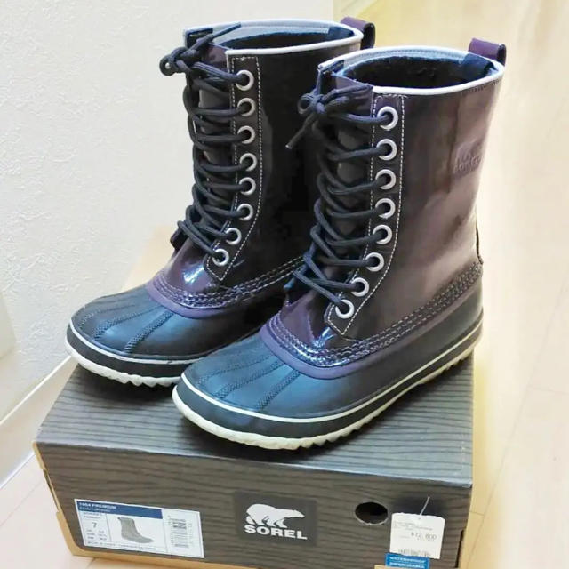 SOREL(ソレル)のソレル ブーツ SOREL US7 24cm スノーブーツ 防水 レディースの靴/シューズ(ブーツ)の商品写真