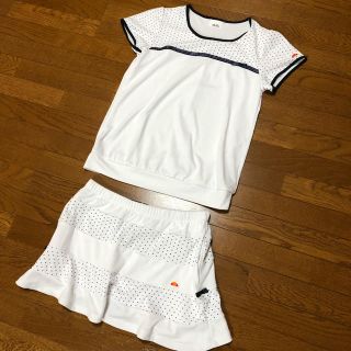 エレッセ(ellesse)の【上下セット】エレッセ テニスウェア スコート(ウェア)