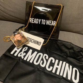 モスキーノ(MOSCHINO)のH&MOSCHINO パテントショルダー バッグ (ショルダーバッグ)