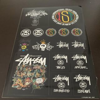 ステューシー(STUSSY)のSTUSSY ステッカー☆(しおり/ステッカー)