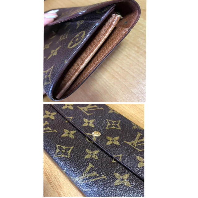 LOUIS VUITTON(ルイヴィトン)のLOUIS VUITTON モノグラム長財布 レディースのファッション小物(財布)の商品写真