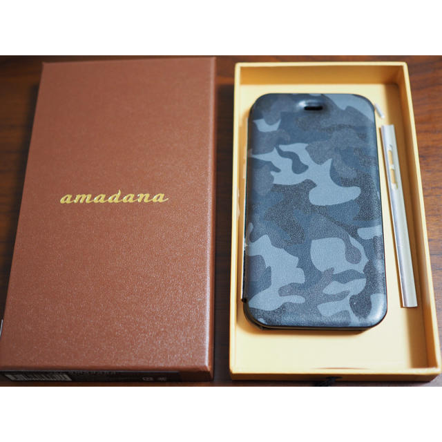 エルメス iphone8 ケース 財布 | amadana iphone 6s/6用レザーケースの通販 by norichangenkai｜ラクマ