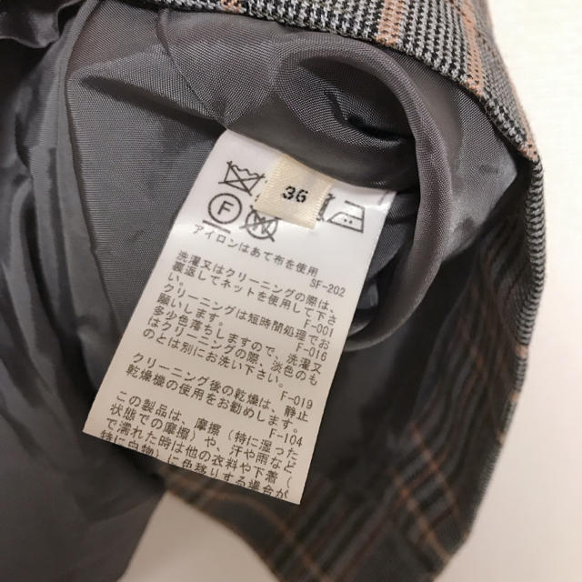 ROPE’(ロペ)のROPE♡グレンチェックスカート レディースのスカート(ひざ丈スカート)の商品写真