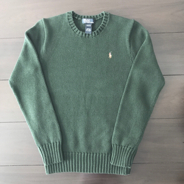 POLO RALPH LAUREN(ポロラルフローレン)の【美品】ポロラルフローレン セーター M (140サイズ)  キッズ/ベビー/マタニティのキッズ服女の子用(90cm~)(ニット)の商品写真