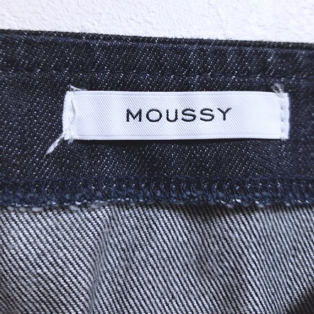 moussy(マウジー)のMOUSSY♡button denim mini SK レディースのスカート(ミニスカート)の商品写真