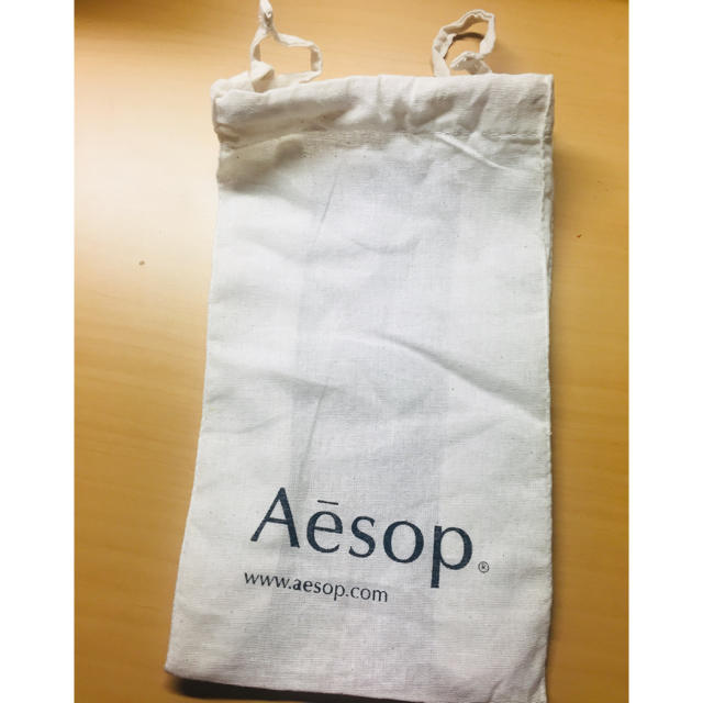 Aesop(イソップ)のAesop 巾着袋 大好評につき一旦ストップします！3/29 レディースのバッグ(ショップ袋)の商品写真