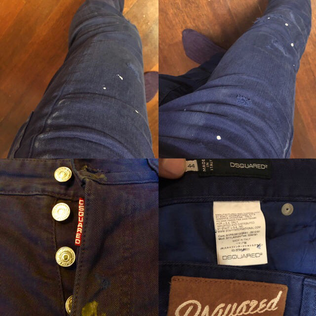 DSQUARED2(ディースクエアード)のディースクエアード 激レア 格安 テーパード カラーデニムパンツ カラージーンズ メンズのパンツ(デニム/ジーンズ)の商品写真