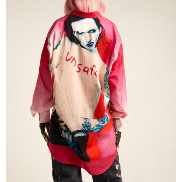 XS.S.M  VETEMENTS Marilyn Manson shirts