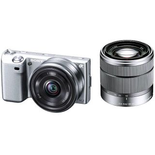 ソニー(SONY)のSony NEX-5 ダブルレンズキット(デジタル一眼)