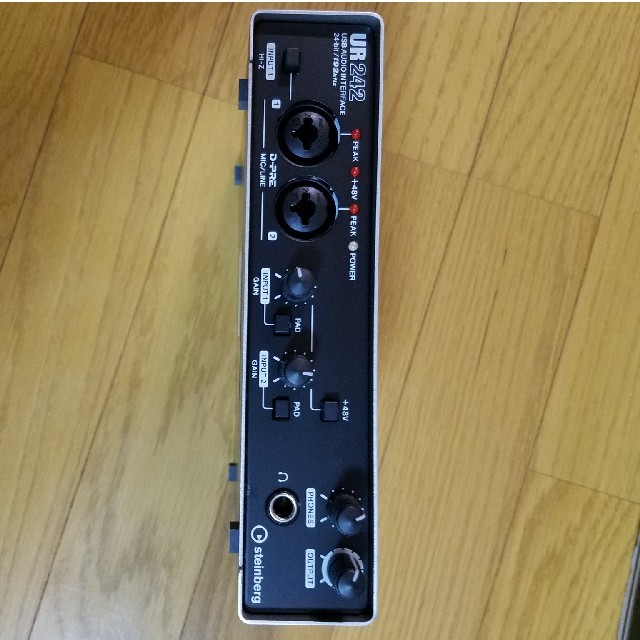 ヤマハ(ヤマハ)のsteinberg UR242 楽器のDTM/DAW(オーディオインターフェイス)の商品写真