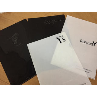 ヨウジヤマモト(Yohji Yamamoto)の[ 非売品 ] ヨウジヤマモト ファイル４枚(クリアファイル)