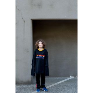 アンユーズド(UNUSED)のdairiku 18aw layered shirt black(Tシャツ/カットソー(七分/長袖))