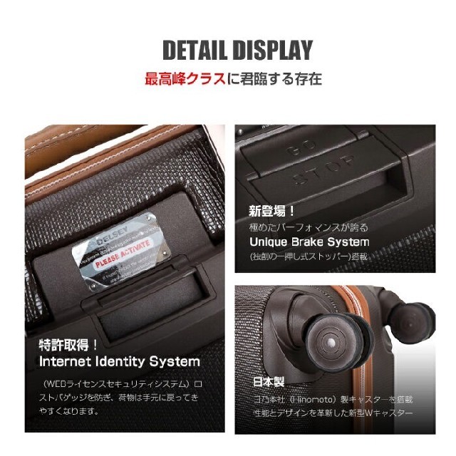 DELSEY シャトレ スーツケース メンズのバッグ(トラベルバッグ/スーツケース)の商品写真