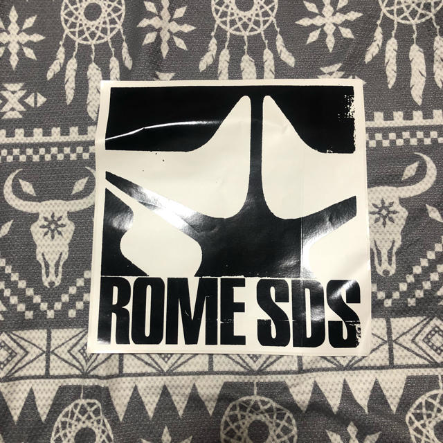 ROME SDS(ロームエスディーエス)のROME SDS ステッカー スポーツ/アウトドアのスノーボード(その他)の商品写真