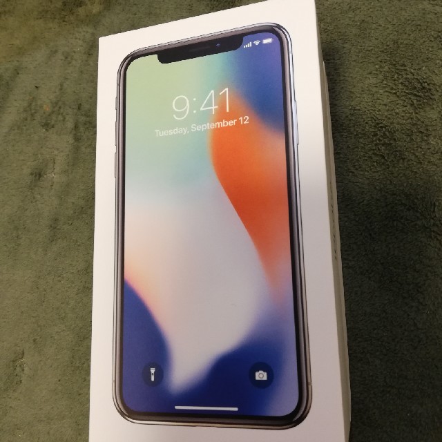 iPhone X Silver 64 GB docomo simロック解除済