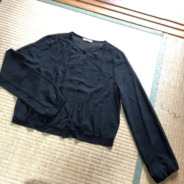 MURUA(ムルーア)のムルーア シースルーカーディガン ジャケット レディースのジャケット/アウター(ノーカラージャケット)の商品写真