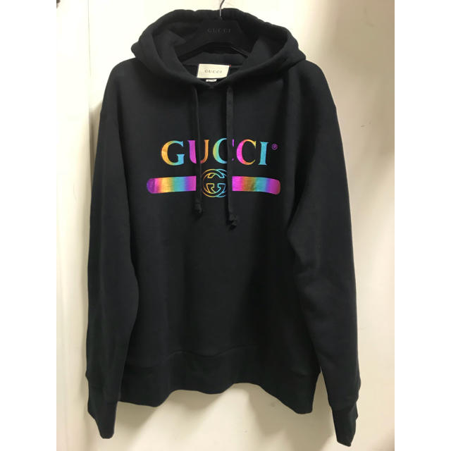 Gucci - 【GUCCI】 ロゴ コットン スウェットシャツ