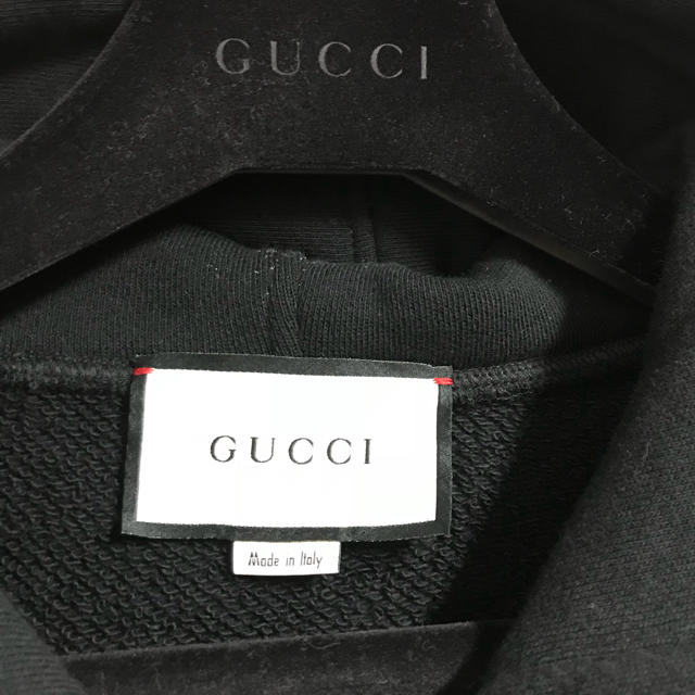 Gucci(グッチ)の【GUCCI】 ロゴ コットン スウェットシャツ メンズのトップス(パーカー)の商品写真