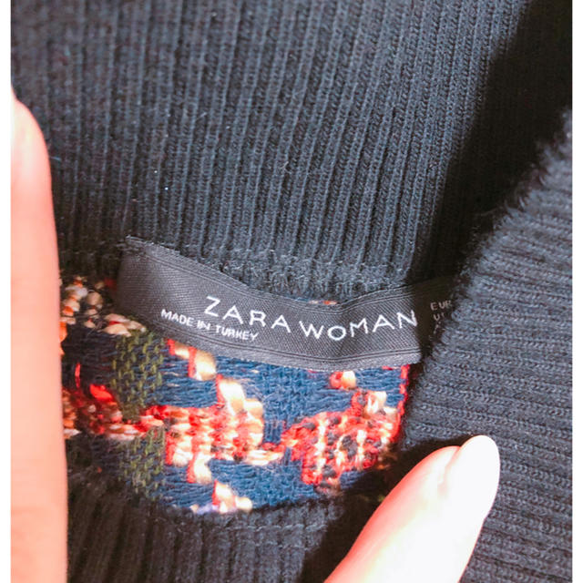 ZARA(ザラ)のZARA♡フリンジニット レディースのトップス(ニット/セーター)の商品写真
